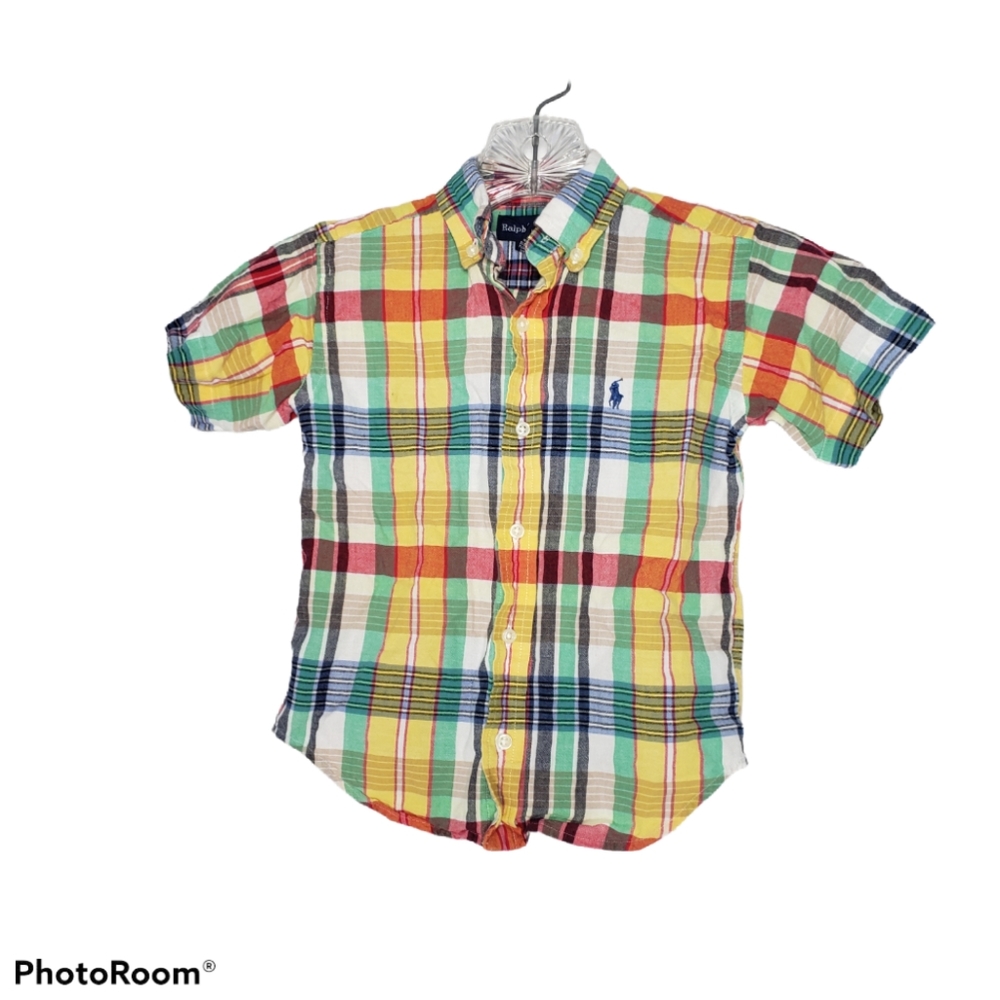 Ralph Lauren Plaid Button Down Shirt